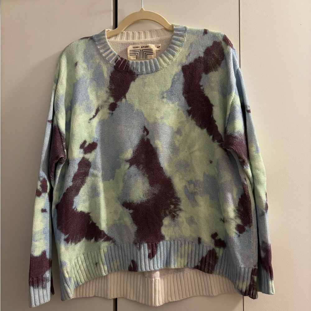 Tory Sport by Tory Burch Tie Dye Sweater - Size Small